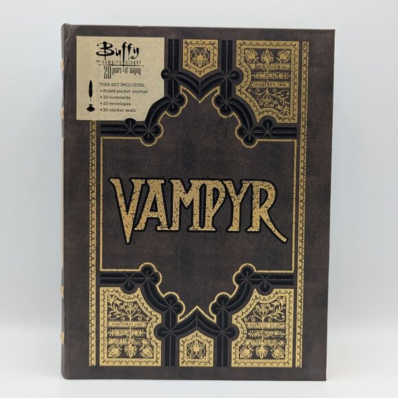 Buffy the Vampire Slayer Vampyr Stationery Set Insight Editions 2017 Unused - Picture 1 of 7
